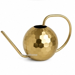 บัวรดน้ำทองเหลืองทรงกลมพร้อมพวยยาวสำหรับใช้ทำสวน - Product Image 2