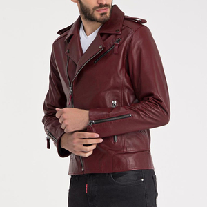 Chaquetas de Cuero de Moda para Hombre, Chaquetas Casuales de Invierno, Prendas Exteriores de Cuero Suave para Usar en Todas las Estaciones, Cálidas, Elegantes y Cómodas - Product Image 4