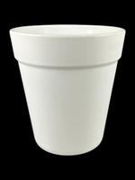 Pot de fleurs décoratif Excal de 4 pouces, écologique, durable, léger, grand récipient en plastique pour plantes, intérieur, extérieur, jardin