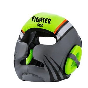 Protège-tête de boxe en cuir artificiel conçu pour l'entraînement au sparring, MMA, Muay Thai, avec option de taille personnalisée - Product Image 3