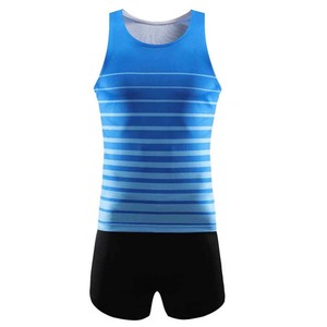 Conjunto Deportivo para Mujer, Color Azul Marino, Sin Mangas, Transpirable, Cuello Redondo, Cintura Elástica, para Todas las Temporadas - Product Image 5