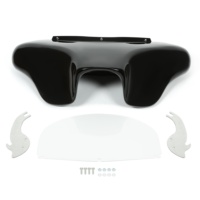 Pour Harley Davidson Heritage Fatboy Softail Deluxe Batwing Carénage 4 Haut-Parleur