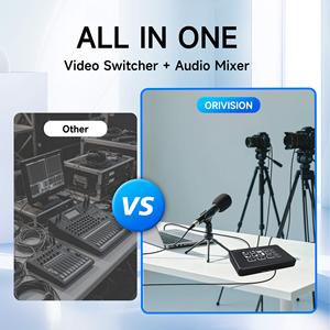 Conmutador HDMI con Función Picture-in-Picture (PIP) ORIVISION, 2 Entradas y 2 Salidas, 1080P 60Hz, para Enseñanza en Línea y Webinarios - Product Image 3