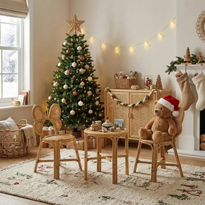 Adorable chaise en rotin en forme de papillon, chaise mignonne pour enfants, pour s'asseoir, décoration de chambre d'enfant et aménagement de salle de jeux, décoration enfant. - Product Image 3