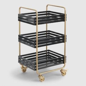 Panier en métal Linea Exports Inc pour une organisation élégante de la maison, panier décoratif en fil métallique pour un style intérieur moderne - Product Image 4