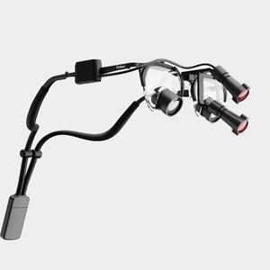 [COBAZ Loupes] Loupes chirurgicales ergonomiques semi-TTL ultra-légères X3.5 X4.5 avec optique à prisme réglable et monture médicale pour salle d'opération - Product Image 1