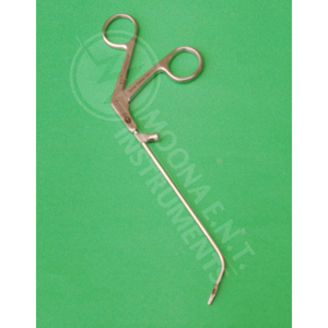 เครื่องมือผ่าตัดจมูกสำหรับเด็ก Moona E.N.T Instruments คีมเจาะโพรงจมูกด้านหน้า ขนาดเล็ก 1 มม. ปลายด้านซ้าย 13 ซม. - Product Image 2