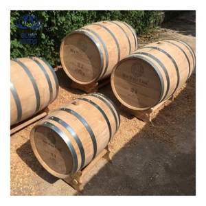Barril de Vino de Madera de Calidad Superior, Barril de Madera Maciza para Almacenamiento de Vino y Exhibición Decorativa en Bares - Product Image 1
