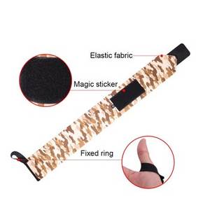 Muñequeras de Goma Resistentes Unisex para Entrenamiento, Equipo de Seguridad Personalizado para Gimnasio, Soporte de Protección para Manos y Cobertura para la Rodilla - Product Image 3