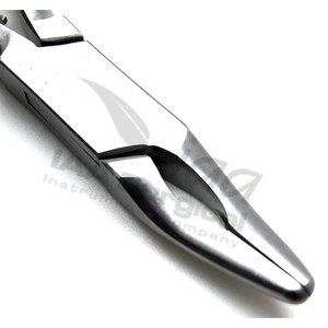 Manual Double Action 10x18mm Stainless Steel Straight Curved Design Bone Rongeur <strong>Forceps</strong> For Surgical Operation CE - Product Image 4