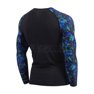 T-shirt de protection anti-irritations avec tissu respirant et anti-transpiration à manches longues pour les entraînements en salle, la course à pied et les activités de fitness - Product Image 4