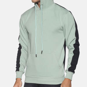 Sudadera con capucha 100% algodón transpirable para hombre, lisa, personalizable, al por mayor, sudaderas con capucha personalizadas, calidad de exportación OEM - Product Image 3