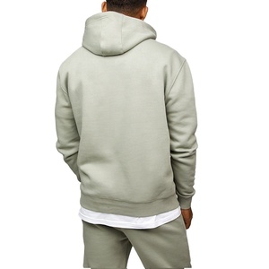 ชุดวอร์มผู้ชายคุณภาพพรีเมียมสำหรับฤดูหนาว มีฮู้ด สไตล์สตรีทแวร์ ผลิตจากโพลีเอสเตอร์และผ้าฝ้าย ขายส่ง รับสกรีนโลโก้ ชุดสำหรับกิจกรรมกลางแจ้ง เนื้อผ้าหนา - Product Image 3