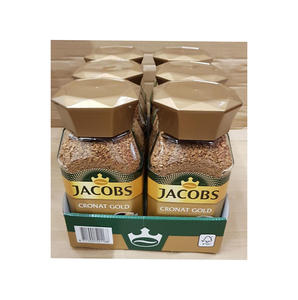 Café instantané en sachets Jacobs 3-en-1 Strong Blend pour les amateurs de café corsé, en gros, en cartons pour les fournitures de bureau - Product Image 1