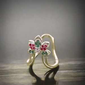 Anillo de mujer de plata fina tradicional para ocasiones de regalo - Product Image 1