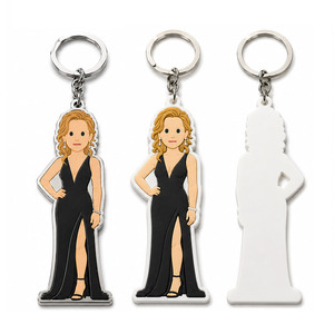 Llaveros Promocionales Personalizados de Aleación de Zinc Duradera con Diseño Irregular de Personajes de TV y Cine - Product Image 2