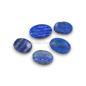 Pierre de méditation en labradorite naturelle polie, effet éclatant, taille pouce, vente en gros directe usine - Product Image 6