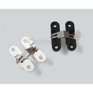 BUYOUNG BYHPA100-4-BK Embedded <b>Furniture</b> <b>Hinge</b> with Comfortable Opening Feeling Black Color - Product Image 1