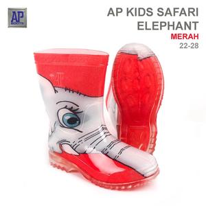 AP Kids Safari Elephant PVC Rain <b>Boots</b>-Waterproof Anti-Slip Cute Durable Children's <b>Boot</b> - Product Image 1