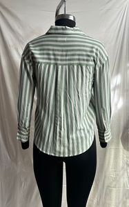 OEM/ODM Casual Women Cotton Shirt With Long Sleeve Wear In Office And Daily Wear Suitable All Season Like Autumn - Product Image 3