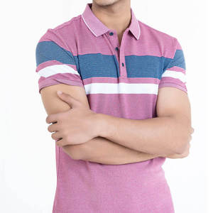 Prix de gros usine – Polo tendance décontracté et sportif de haute qualité, personnalisé pour homme, grande taille, en coton imprimé - Product Image 1