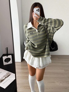 Sudadera Ligera para Mujer, Estilo Moderno, Ropa Urbana de Invierno, Sudadera Oversize, Top Ventas - Product Image 4