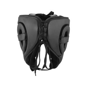 Casque de boxe professionnel en cuir PU, protège-tête MMA pour entraînement, protection pour le kickboxing, le Muay Thai et le sparring - Product Image 3