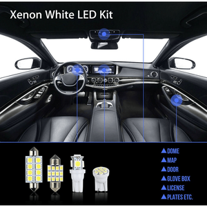 14 pezzi T10 36mm LED accessori luce auto Kit mappa interni cupola e luci targa - Product Image 2