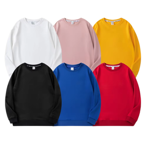 Sweat-shirts à capuche décontractés pour garçons en bas âge, tricotés, avec logo personnalisé, couleur unie, coupe oversize, en coton éponge - Product Image 5