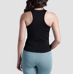 Camiseta Deportiva Personalizada para Mujer, Estilo Racerback, Elástica en 4 Direcciones, Transpirable, para Gimnasio, Fitness, Yoga, Running - Product Image 3