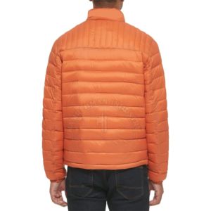 Down Coat Puffer <b>Jacket</b> Classic Casual Warm Hooded Puffer <b>Jacket</b> with Stand Collar Front Logo <b>Men</b> High Quality Puffer <b>Jacket</b> - Product Image 5