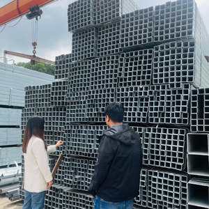 Z30-Z40 de qualité construction 20X20 25X25 20x40 40x40 50x50 50x100 40X60 <span class=keywords><strong>150X150</strong></span> <span class=keywords><strong>Tube</strong></span> de clôture rectangulaire carré galvanisé laminé à chaud - Product Image 2