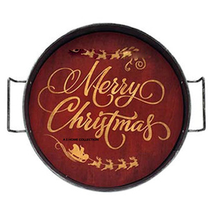 Sustainable Quality Feature Tree Shaped Design Enamel Color Christmas Tray New Design Blank Sublimation <b>Creative</b> <b>Gift</b> - Product Image 5