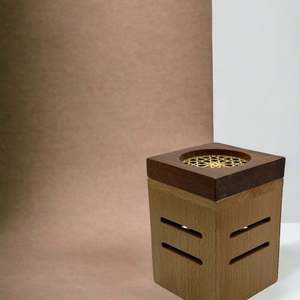 Quemador de Bakhoor de Madera Hecho a Mano, Quemador de Bakhoor de Lujo, Mabkhara Premium, Quemador de Oud de Madera, Quemador de Incienso Decorativo, Aromatizador de Madera - Product Image 6