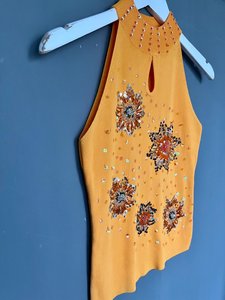 Bling Rhinestone Fringe Trim Costume Trimming Crafts Handmade Colorful Beaded Tassel for Fringe <b>Skirts</b> Women - Product Image 3