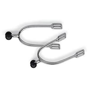 อุปกรณ์ขี่ม้าสแตนเลสสีพื้นแบบทึบ - Product Image 4