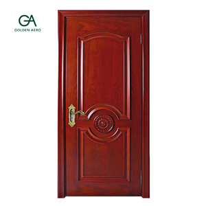 Panel Decorativo Interior de Madera Sólida Neoclásica con Diseño de Medallón para Residencias Premium, Carpintería Experta GA-33S - Product Image 1