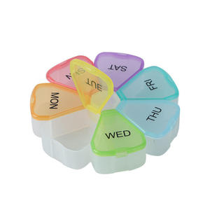 UP-05K 7-Compartment Weekly Pill Organizer with PP Material - Product Image 3