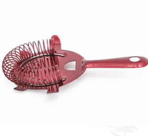 Colador de cócteles clásico de acero plateado con resorte firme, ideal para coctelería profesional. Disponible a precio de mayorista. - Product Image 5