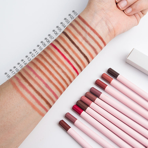 Soft and smooth texture 18 colors pink <b>lip</b> liner long lasting waterproof vegan factory direct sale <b>lip</b> liner - Product Image 3