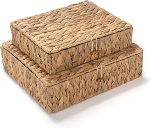 Panier tissé naturel fait main, écologique, pour rangement domestique, fabricant et fournisseur en gros du Vietnam - Product Image 1