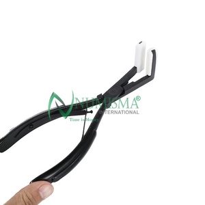 Herramientas de Extensión de Cabello de Alta Calidad con Mango Negro, Alicates para Extensiones Pre-adheridas, Instrumentos Certificados CE para Salón de Belleza - Product Image 2