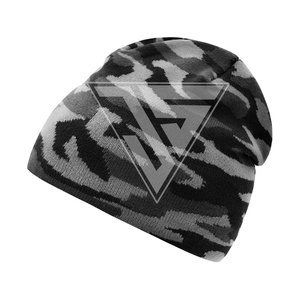 Solid Customized High Quality 100% Acrylic Winter Casual Knitted <b>Beanie</b> <b>Hat</b> for <b>Men</b> and Women Beach Travel - Product Image 1