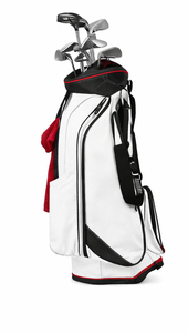 Sac de golf professionnel haute capacité, imperméable, en cuir véritable, pour le rangement de l'équipement de golf, logo personnalisé, services OEM ODM - Product Image 3