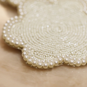 Embroidery Handmade <b>Beads</b> <b>coaster</b> Superior Quality <b>Beads</b> <b>coaster</b> - Product Image 4