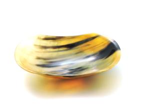 Bol décoratif en corne de buffle véritable de style premium, bol de service en corne, saladier en corne à prix de gros avantageux - Product Image 2