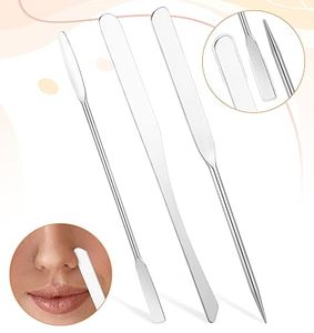 Espátula cosmética, herramienta para mezclar maquillaje, aplicador de crema para base con mango largo, herramienta de belleza para el cuidado de la piel, equipo profesional para salón de belleza - Product Image 3