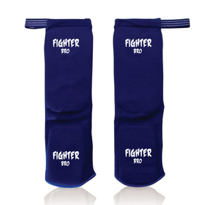 Elasticated Karate Shin Pads Cotton Shin Guards Boxing Martial Arts <b>EVA</b> Padding Custom Size Design Protection - Product Image 2