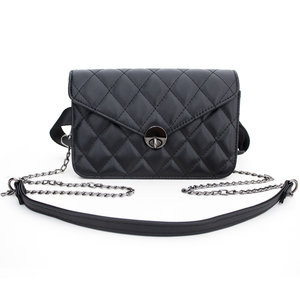 Bolso de Mano Mini de Piel Genuina para Mujer, Estilo Bandolera, de Noche, con Cadena Desmontable, Riñonera - Product Image 6