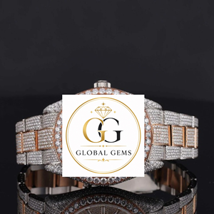 Top Quality Iced Out Gold Diamond Watch Designer Sparkling Timepiece for Nightlife and Parties Available for Worldwide Supply - Product Image 2